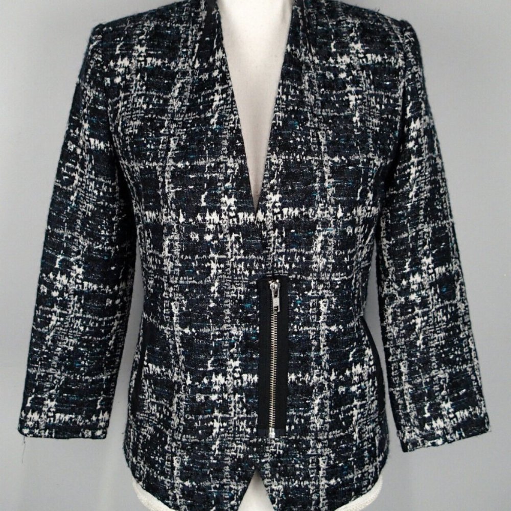 Trouvé Blazer Tweed Boucle